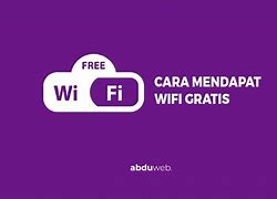 Cara Buat Wifi Gratis