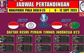 Jadwal Piala Asia Kualifikasi